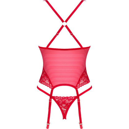 OBSESSIVE - CORSETTO LACELOVE ROSSO XS/S