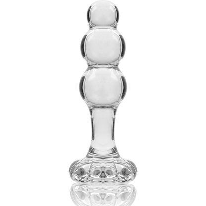 NEBULA SERIES BY IBIZA - MODELLO 1 TAPPO VETRO BOROSILICATO TRASPARENTE 10.5 CM -O- 3 CM