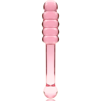 NEBULA SERIES BY IBIZA - MODELLO 20 DILDO IN VETRO BOROSILICATO TRASPARENTE 20.5 CM -O- 3 CM