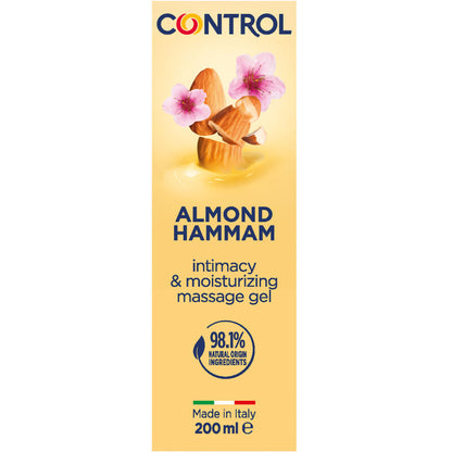 CONTROL - GEL DA MASSAGGIO HAMMAM ALLE MANDORLE 3 IN 1 200 ML