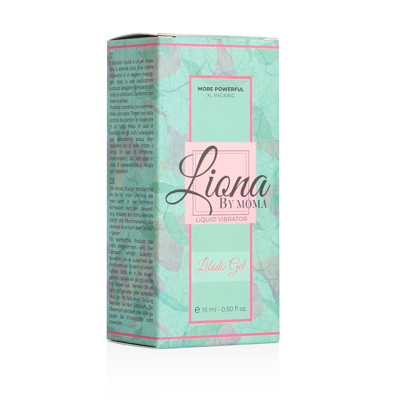 LIONA BY MOMA - VIBRATORE LIQUIDO LIBIDO GEL 15 ML