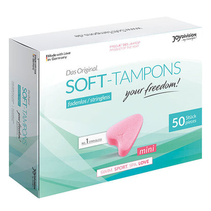 JOYDIVISION SOFT-TAMPONS - TAMPONI MORBIDI ORIGINALI MINI X 50 UNITÀ