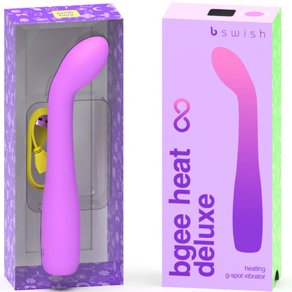 B SWISH - BGEE HEAT INFINITE DELUXE VIBRATORE RICARICABILE LAVANDA SILICONE