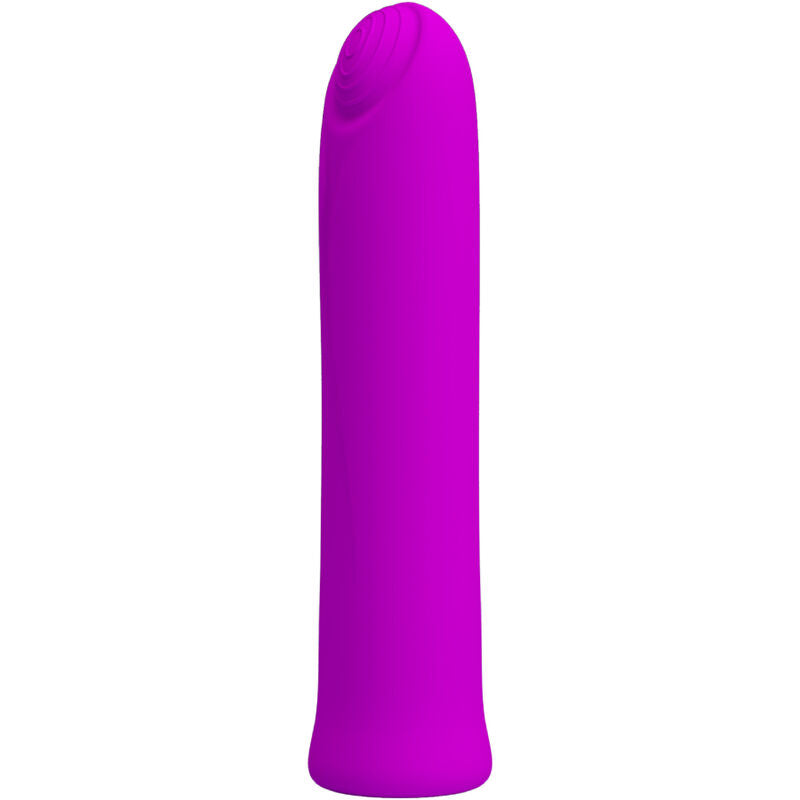 PRETTY LOVE - VIBRATORE CURTIS MINI SUPER POWER 12 VIBRAZIONI IN SILICONE VIOLETTO