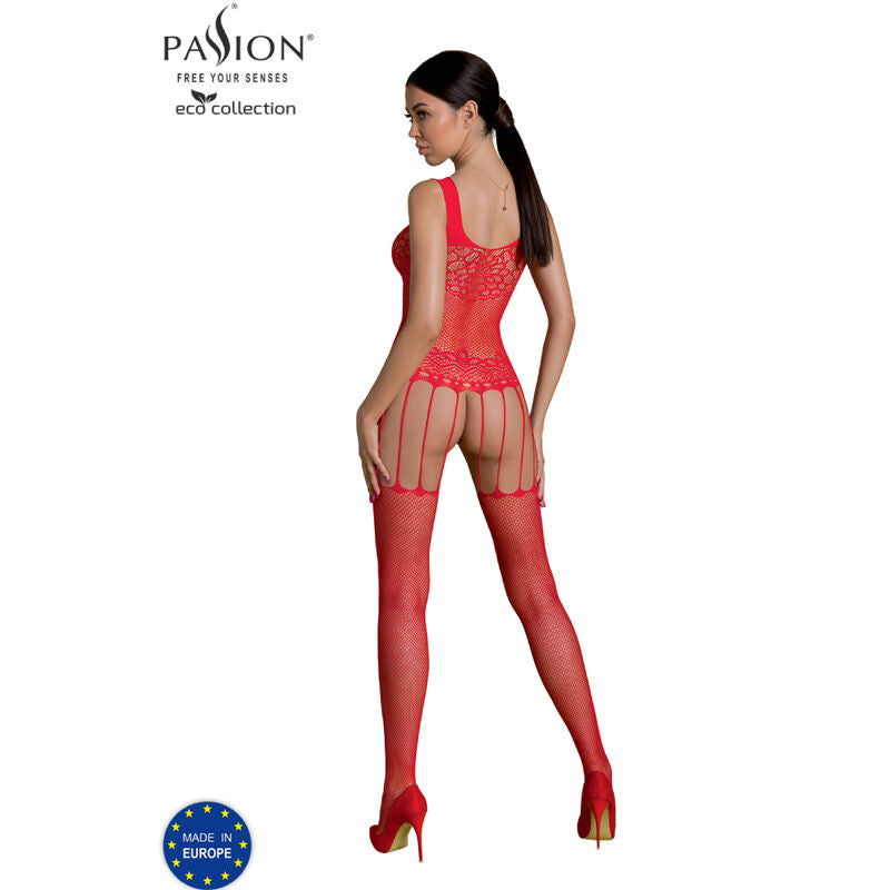 PASSION - COLLEZIONE ECO BODYSTOCKING ECO BS001 NERO