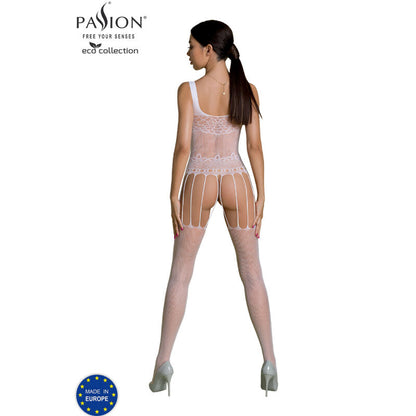 PASSION - COLLEZIONE ECO BODYSTOCKING ECO BS001 NERO