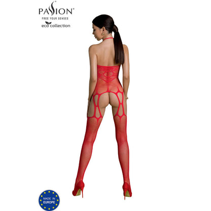 PASSION - COLLEZIONE ECO BODYSTOCKING ECO BS002 NERO