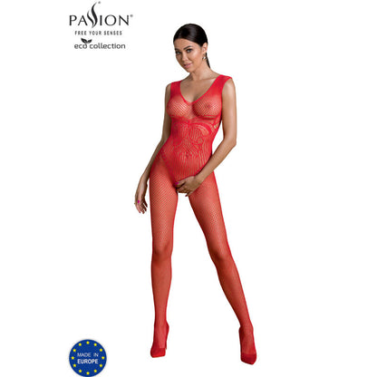 PASSION - COLLEZIONE ECO BODYSTOCKING ECO BS003 NERO