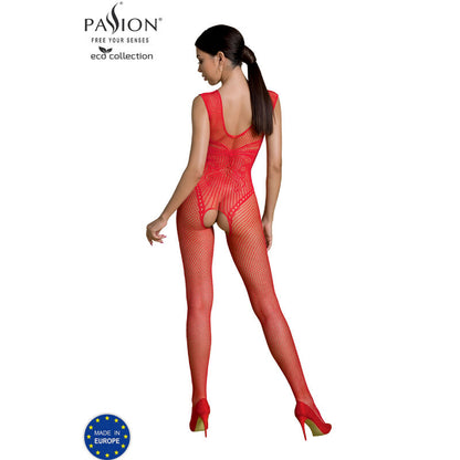 PASSION - COLLEZIONE ECO BODYSTOCKING ECO BS003 NERO