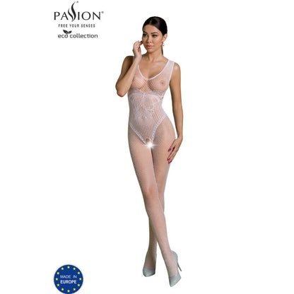 PASSION - COLLEZIONE ECO BODYSTOCKING ECO BS003 NERO