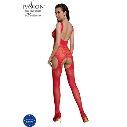 PASSION - COLLEZIONE ECO BODYSTOCKING ECO BS005 NERO