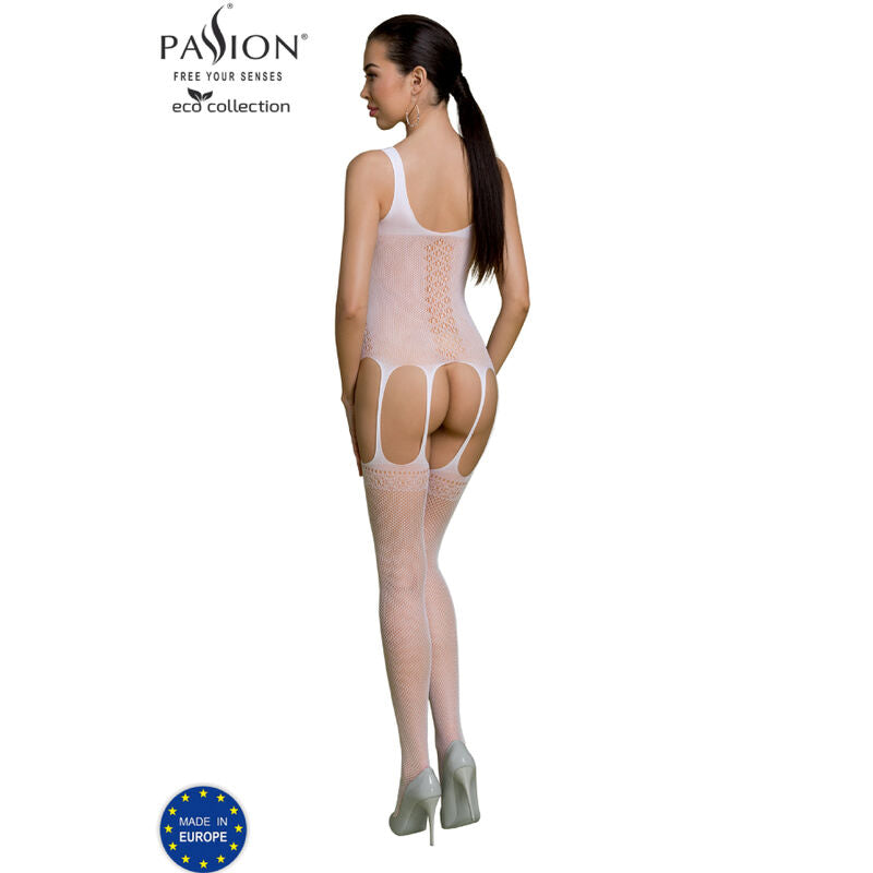 PASSION - COLLEZIONE ECO BODYSTOCKING ECO BS007 NERO