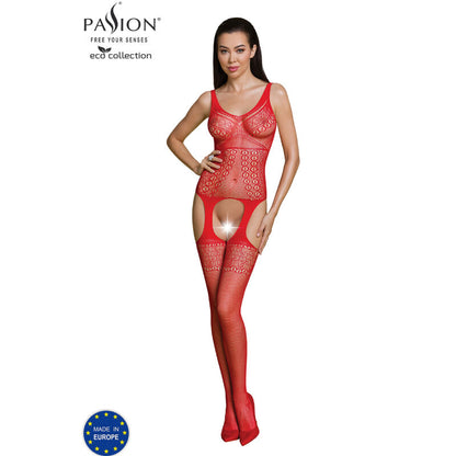 PASSION - COLLEZIONE ECO BODYSTOCKING ECO BS010 NERO