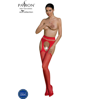 PASSION - COLLEZIONE ECO BODYSTOCKING ECO S002 NERO