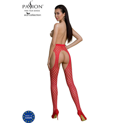 PASSION - COLLEZIONE ECO BODYSTOCKING ECO S003 NERO