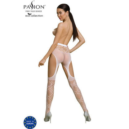 PASSION - COLLEZIONE ECO BODYSTOCKING ECO S005 NERO