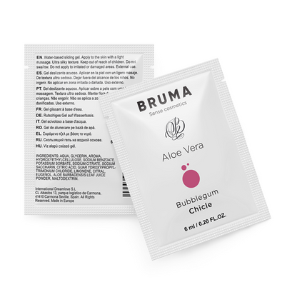 BRUMA - GEL SCORREVOLE ALOE VERA GUSTO BUBBLEGUM 6 ML