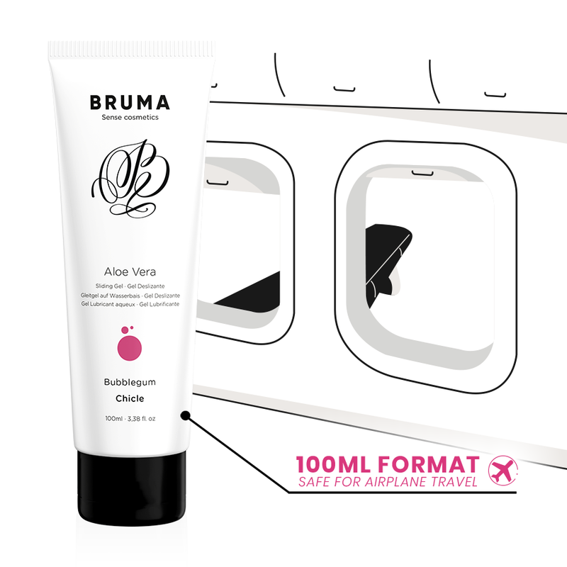 BRUMA - GEL SCORREVOLE ALOE VERA GUSTO BUBBLEGUM 100 ML