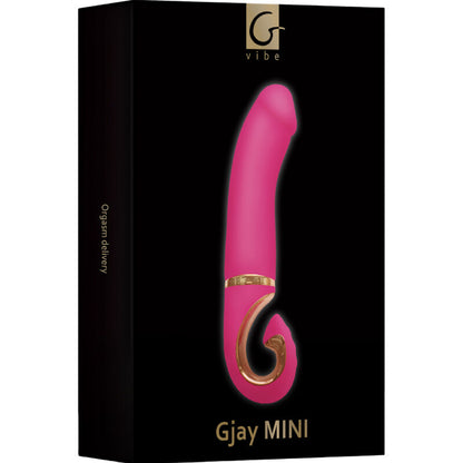 G-VIBE - VIBRATORE IN SILICONE GJAY MINI ROSA