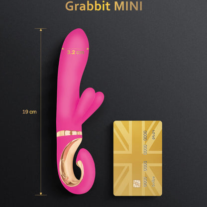 G-VIBE - VIBRATORE IN SILICONE GRABBIT MINI ROSA