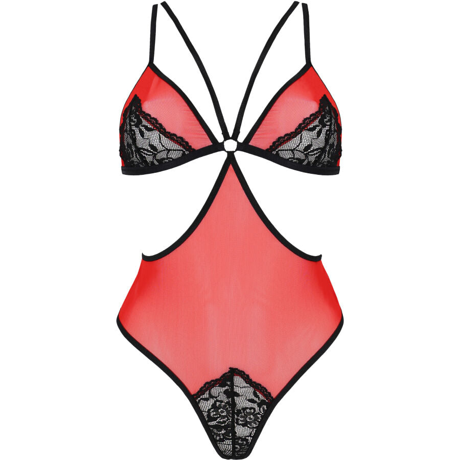 PASSION - PEONIA CORPO LINEA EROTICA ROSSO S/M