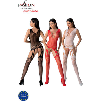 PASSION - BS099 BODYSTOCKING NERO TAGLIA UNICA