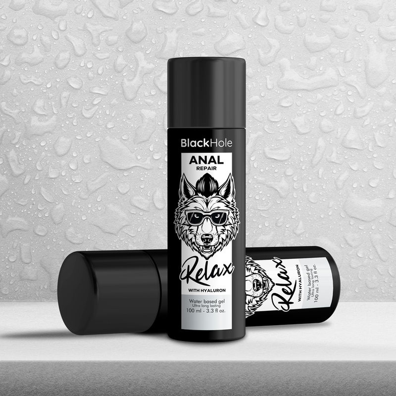 BLACK HOLE - RIPARAZIONE ANALE RELAX A BASE ACQUA CON IALURONE 100 ML