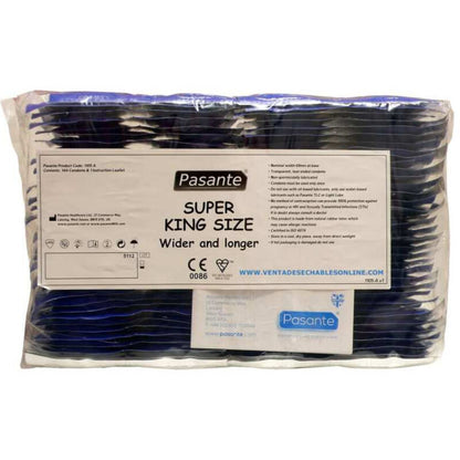 PASANTE - PRESERVATIVI TAGLIA SUPER KING BAG 144 UNIT