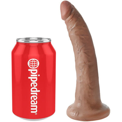 KING COCK - PENE REALISTICO 17.5 CM CARAMEL