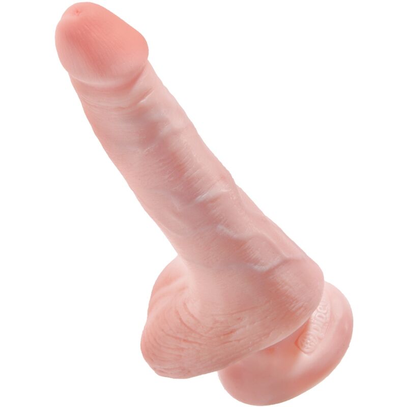 KING COCK - PENE REALISTICO CON SFERE 13.5 CM LEGGERO