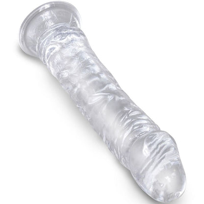 KING COCK - PENE REALISTICO CHIARO 19.7 CM TRASPARENTE