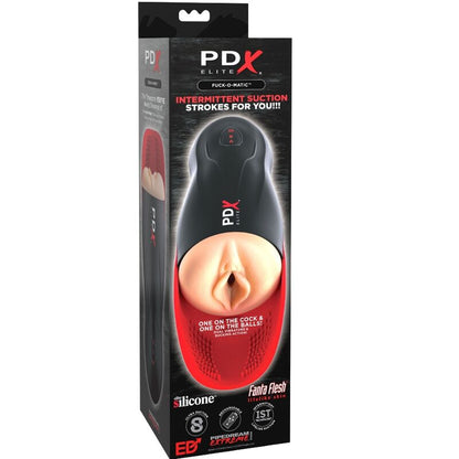 PDX ELITE - STROKER FUCK-O-MATIC VAGINA DOPPIA VIBRAZIONE PENE E TESTICOLI