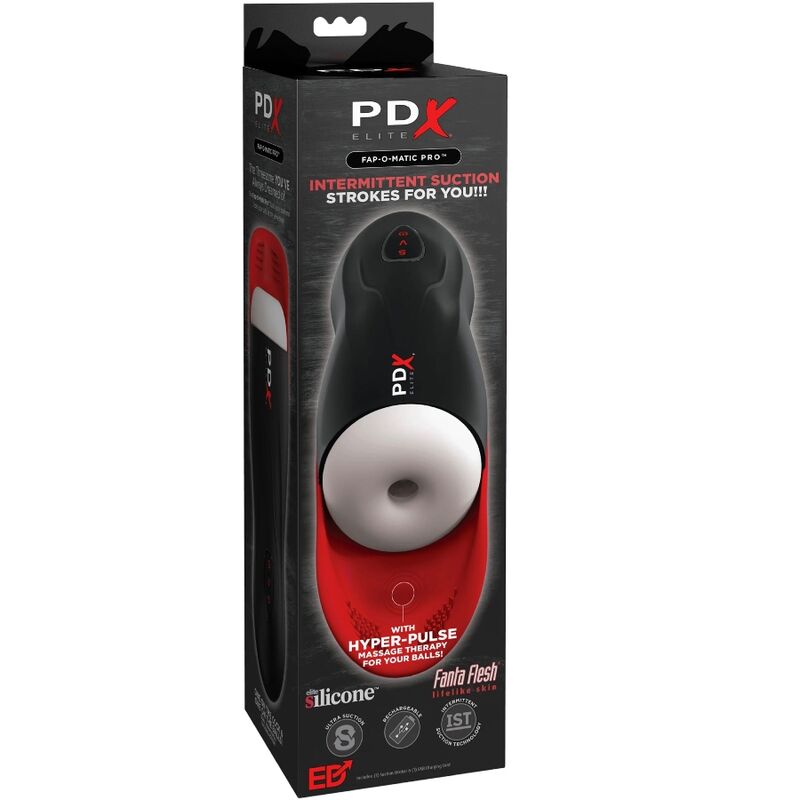 PDX ELITE - STROKER FAP-O-MATIC PRO CON BASE PER TESTICOLI