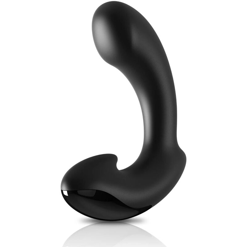 SIR RICHARDS - MASSAGGIATORE PROSTATICO P-POINT IN SILICONE NERO