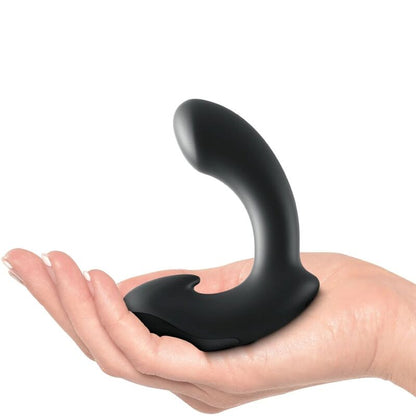 SIR RICHARDS - MASSAGGIATORE PROSTATICO P-POINT IN SILICONE NERO