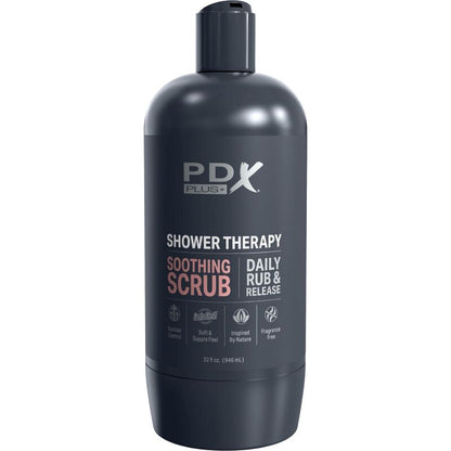 PDX PLUS - MASTURBATORE STROKER DESIGN DISCRETO DELLA BOTTIGLIA SCRUB LENITIVO SHAMPOO CANDY