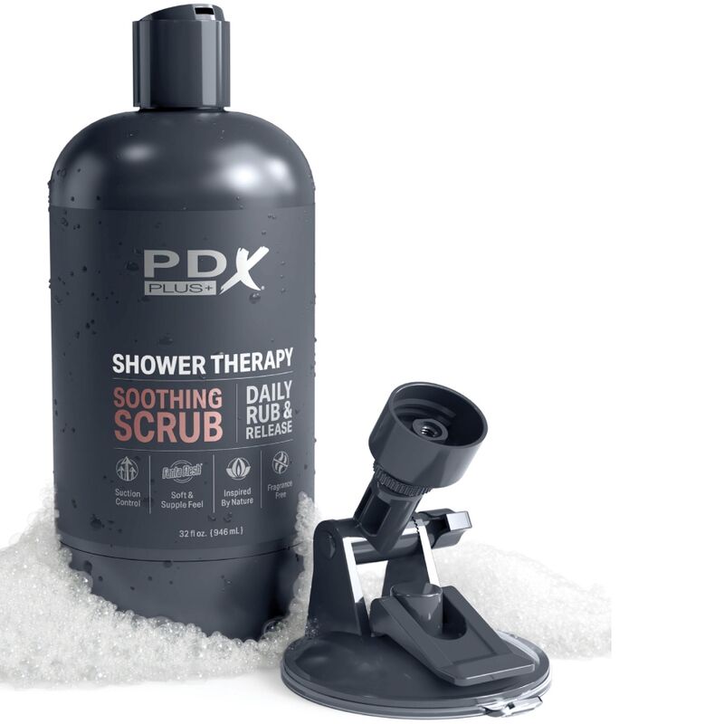 PDX PLUS - MASTURBATORE STROKER DESIGN DISCRETO DELLA BOTTIGLIA SCRUB LENITIVO SHAMPOO CANDY