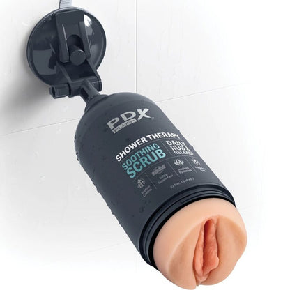 PDX PLUS - SHAMPOO SCRUB LENITIVO STROKER MASTURBATOR DAL DESIGN DISCRETO DELLA BOTTIGLIA