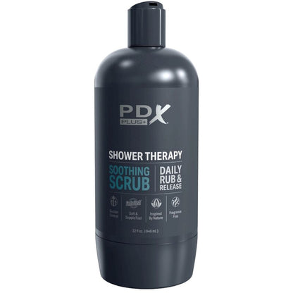 PDX PLUS - SHAMPOO SCRUB LENITIVO STROKER MASTURBATOR DAL DESIGN DISCRETO DELLA BOTTIGLIA