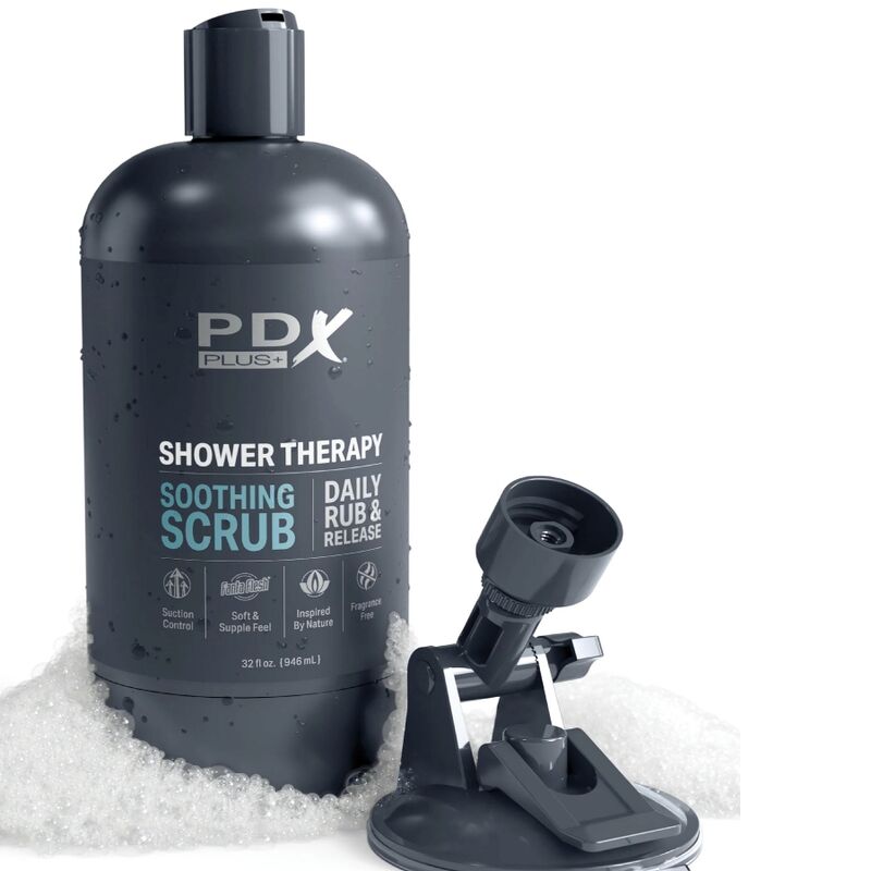 PDX PLUS - SHAMPOO SCRUB LENITIVO STROKER MASTURBATOR DAL DESIGN DISCRETO DELLA BOTTIGLIA