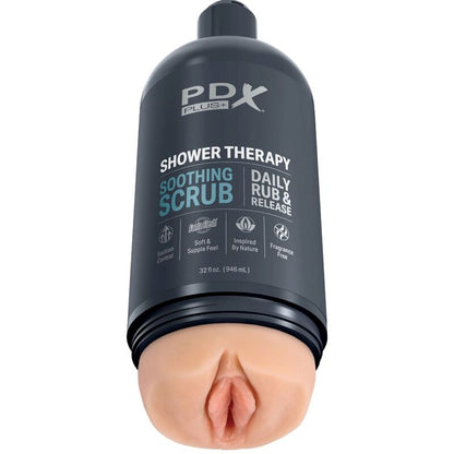 PDX PLUS - SHAMPOO SCRUB LENITIVO STROKER MASTURBATOR DAL DESIGN DISCRETO DELLA BOTTIGLIA