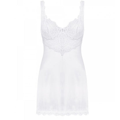 OBSESSIVE - CHEMISE AMOR BLANCO E TANGA BIANCO S/M