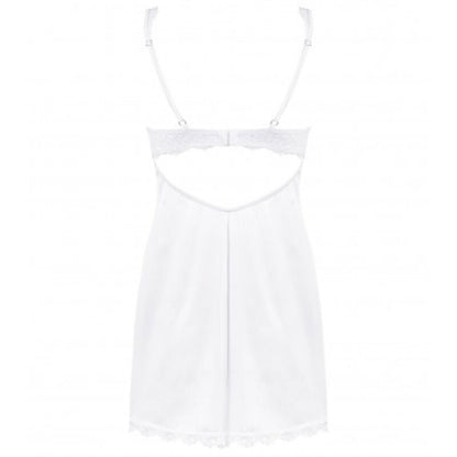 OBSESSIVE - CHEMISE AMOR BLANCO E TANGA BIANCO S/M