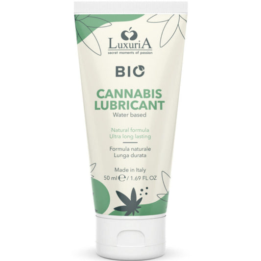 INTIMATELINE - LUXURIA LUBRIFICANTE A BASE ACQUA BIO CANNABIS 50 ML