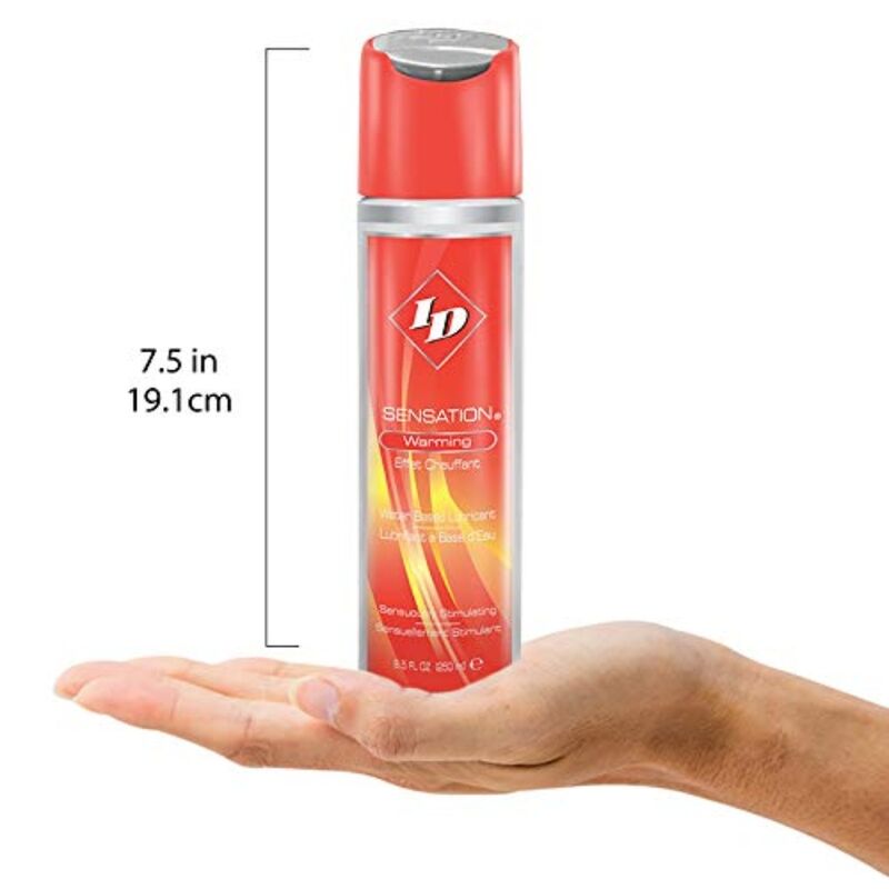 ID SENSATION - LUBRIFICANTE A BASE ACQUA CON EFFETTO CALORE 250 ML