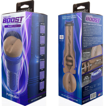 FLESHLIGHT BOOST - MASTURBADOR FEMMINILE ANO BLAST MD FLESH RP