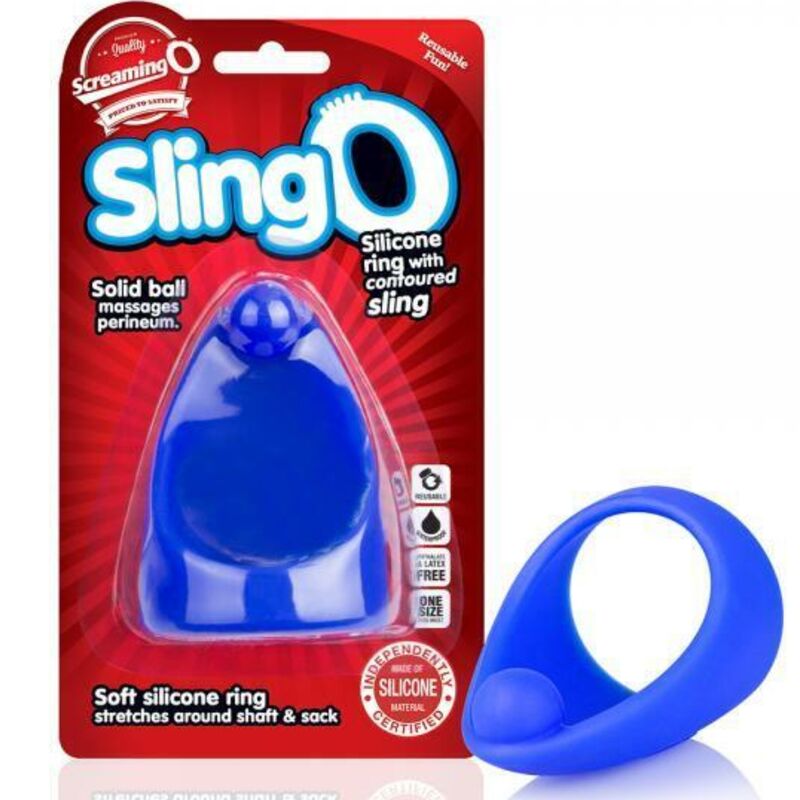 SCREAMING O - ANELLO SLINGO BLU