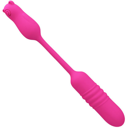 PRETTY LOVE - PROIETTORE VIBRANTE IN SILICONE ROSA