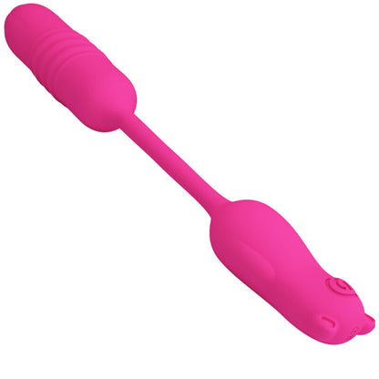 PRETTY LOVE - PROIETTORE VIBRANTE IN SILICONE ROSA