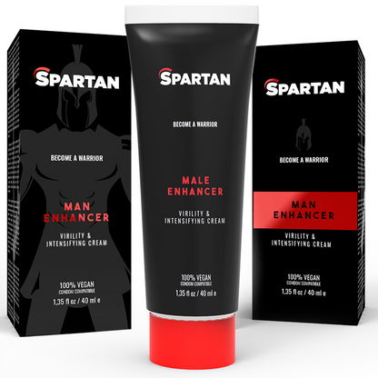 SPARTAN - GEL DI COPPIA CREMA VIRILITÀ E INSENSIFICANTE 100% VEGAN